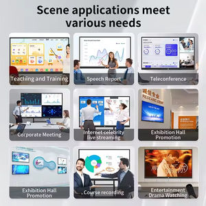 Personalizable Zero Bonding 4K UHD 20/40 Point Touch Tablero inteligente interactivo Pizarra digital Pantalla LCD Equipo educativo - Product Image 6