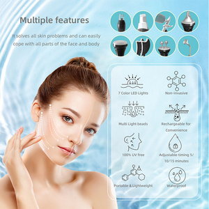 Hidrodermoabrasión, Limpieza Profunda, Eliminación de Puntos Negros, Rejuvenecimiento de la Piel, Acné, Portátil, Plástico, Multifuncional, 10 en 1, Perla Negra - Product Image 3