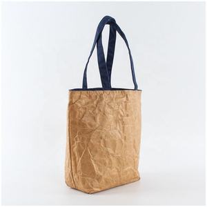 Sac de plage de voyage écologique imperméable en papier Tyvek DuPont, sac à main pour femmes avec petit sac à fermeture éclair - Product Image 2