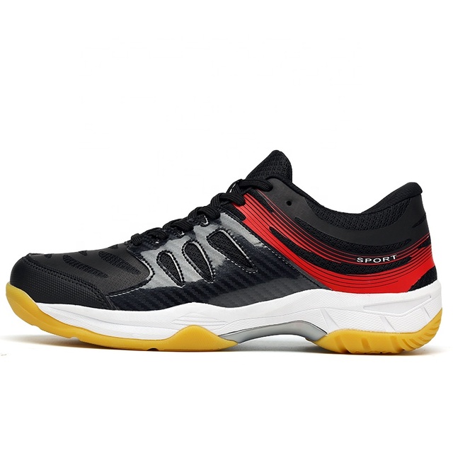 Factory Cheap Men's Sport Shoe Blue Hot Sale Badminton Shoes Low Price Sport Badminton Shoes