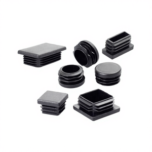 Tapones de plástico cuadrados GOFAI GF-S01 de alta calidad de 1/2'', 1'', 1 1/4'', 1 1/2'', 2'', 3'' para orificios de muebles, tubos metálicos y patas/cubiertas de sillas - Product Image 4