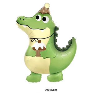 Globos de Aluminio con Diseño de Caballo, Cocodrilo, Oveja y Ballena para Decoración de Fiesta de Cumpleaños, Venta al Por Mayor - Product Image 4