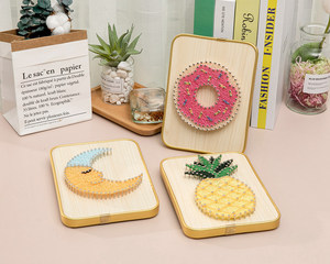 Nuevo Producto 2026: <span class=keywords><strong>Arte</strong></span> de Uñas con Cuerda de Madera DIY para Decoración del Hogar - Product Image 3