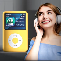 Pemutar musik suara HiFi 128G, kualitas suara profesional, memori Ultra cepat MP3 FLAC APE WAV Transfer File bawaan