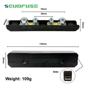 2極32V M8端子スタッド電源分配ブロック20A-150A ANSヒューズホルダー船舶自動車RVヒューズホルダー - Product Image 5