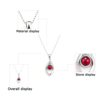 Colliers pendentifs tendance en argent sterling 925 plaqué platine fin, avec zircone cubique sertie clos, pour fiançailles, mariage ou cadeau