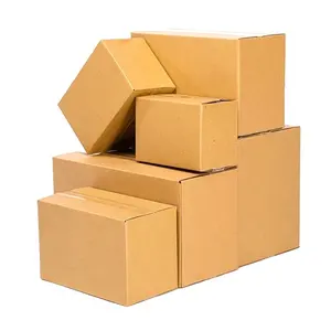 Toptan büyük sert hediye kutusu-Ücretsiz kargo 530X290X370mm büyük kağit kutu es 5 katmanları oluklu sert karton kutu kağit kutu hediye ambalaj fabrika paketi karton