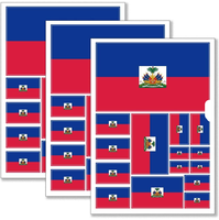 Casquette de baseball d'Haïti avec drapeau, vente en gros d'usine chinoise, en polyester, logo imprimé intégral, drapeau haïtien, vêtements, maillot, bandana