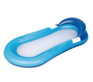 Hamaca flotante de agua, flotador inflable con respaldo, <span class=keywords><strong>silla</strong></span> flotante, cama, sofá, piscina, estera de playa, juguete para piscina - Product Image 1