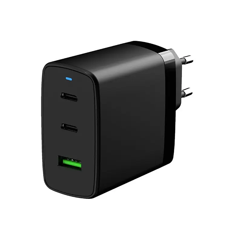 Universal Portable Fast Charging US EU AU UK Plug USB A Type C Wall Power Adapter GaN Charger 120W for Sansung iPhone VIVO OPPO