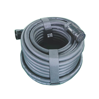 Cable de Extensión de Cobre Socapex de 19 Núcleos y 2.5mm2, Cable de Alimentación de Goma AWG 12 para Uso en Construcción, Conector Soca Macho-Hembra