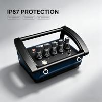 Control Remoto Inalámbrico Industrial a Prueba de Agua IP67, Proporcional Hidráulico, para Excavadora y Plataforma de Trabajo Aérea
