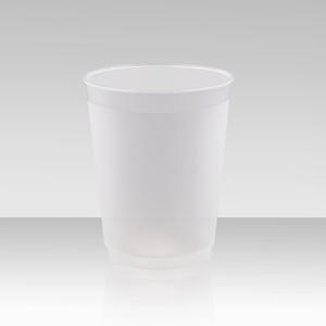 Kailiou özelleştirmek Logo baskı plastik bardak BPA ücretsiz 16OZ 12OZ yeniden Frost stadyum fincan düğün parti için promosyon fincan - Product Image 3
