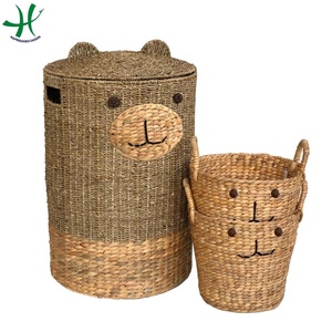 Giỏ Đựng Đồ Giặt Hình Động Vật Giỏ Đan Lục Bình Đựng Quần Áo Và Đồ Nội Thất Gia Đình Và Đồ Trang Trí - Product Image 6