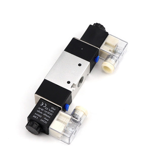 Vanne solénoïde 3V320-08, type pilote 1/4 po, DC12V AC220V, vanne de régulation de gaz pour usage général - Product Image 2