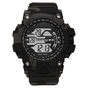 Nouvelle montre multifonctionnelle étanche de style G, montre de mode urbaine pour hommes, montre de sport d'extérieur avec bracelet en plastique camouflage - Product Image 2