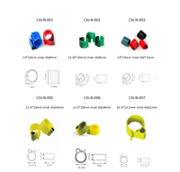 125khz Hitags 256 RFID Smart Animal Tag RFID Benzing Pigeon Puce Anneau Oiseau Poulet Pied Anneau Tags