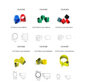 125Khz hitags 256 RFID thông minh động vật <span class=keywords><strong>tag</strong></span> RFID benzing Pigeon chip Vòng chim gà chân vòng thẻ - Product Image 6