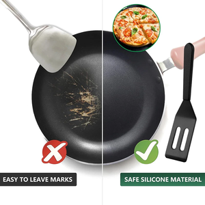 Espátula de Silicona Antiadherente Resistente al Calor para Panqueques, Huevos, Filetes, Brownies, Galletas y Otros Platillos - Product Image 2