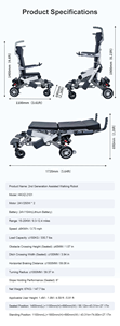 Intelligent Walking Assistance <b>Robot</b> for Elderly and Disabled Sit to Stand Mobility Rehabilitation Training - Product Image 6