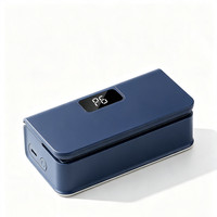 Scelleuse et découpeuse de sacs 2-en-1 rechargeable par USB, mini scelleuse magnétique portable pour sacs en plastique