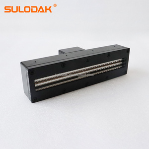 395nm tinta CMYKW UV LED lámpara de curado sistema de refrigeración por agua 160*20mm Konica 1054i Toshba Ce4m Ricoh G5N <span class=keywords><strong>Gual</strong></span> cabezas máquina de impresión - Product Image 3