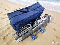 Tubes gonflables en PVC avec plate-forme en aluminium et cadre en acier inoxydable et bateau de pêche à main