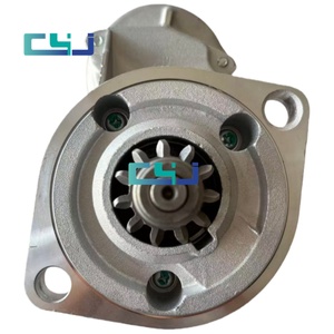 มอเตอร์สตาร์ท 2206-2412 24V อะไหล่เครื่องจักรก่อสร้าง QDJ1431C9 S13-41D CST20134 มอเตอร์สตาร์ทรถขุด R215-7 12V 15T - Product Image 4