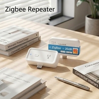 Penguat Sinyal Tuya Smart Zigbee Wireless Repeater Range Extender Tipe-C 2.4GHz, Berfungsi dengan Alexa, Google, Android, Berbahan Plastik