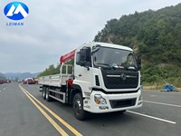 Grue montée sur camion 10 tonnes SPS25000 Moteur Cummins Haute efficacité SANYPALFINGER avec camion de transport