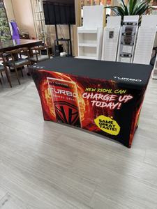 Nappe en tissu de haute qualité personnalisation Logo impression exposition sport intérieur publicité affichage nappe - Product Image 5