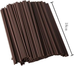 Agitador de Café de 18 cm con Dos Orificios, Pajita para Agitar Café para Cafeterías, Oficinas, Restaurantes, Hogar, Interiores y Exteriores - Product Image 2