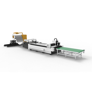 Hongniu High Speed 3000W Fiber Laser Cutting Machine for Thin 3mm Steel Coil Production Line with 80m/min Cutting Speed