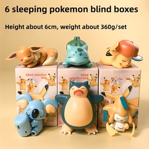 Q-Version Animal estatuilla caja ciega conjunto nueva condición <span class=keywords><strong>Kirby</strong></span> juguetes regalo con Pika tortuga Rana para coleccionar Decoración - Product Image 4