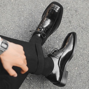 Chaussures Oxford élégantes pour hommes d'affaires en cuir de vache italien, chaussures de mariage pour hommes, collection 2026, vente chaude, chaussures habillées formelles en cuir véritable - Product Image 2