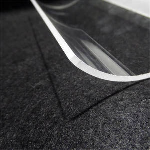 صفيحة نصف أسطوانية شفافة مقاومة لدرجات الحرارة العالية ، صفيحة كوارتز نصف دائرية من الزجاج - Product Image 3