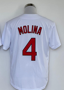 Maglie da Baseball di Alta Qualità per Uomo St. Louis 28 Nolan Arenado 1 Ozzie Smith 4 Yadier Molina, Cucite e Traspiranti - Product Image 3