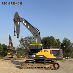 Escavadeira Original de Grande Porte com Pintura Original, Máquina Escavadora Genuína de 25 Toneladas, Edição Original 2023 EC250E, Escavadeiras Usadas para Volvo - Product Image 1