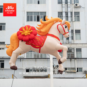 Cavallo Gonfiabile Gigante 360° in Offerta Speciale, Modello Personalizzato Realistico per Pubblicità Esterna, Mascotte Gonfiabile a Forma di Cavallo per Promozioni - Product Image 3