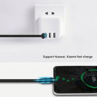 Câble USB C Likai PD 60W 3A Type C Transfert de données à charge rapide jusqu'à 480Mbps Câble tressé en nylon