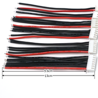 Adaptateur de connecteur XH 2S1P 3S1P 4S1P 5S1P 6S1P -XH, câble de chargeur pour batterie Lipo, 10 pièces/lot
