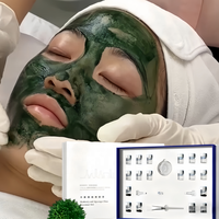 Perawatan Penghalus Pori Terbuka, Kit Pengelupasan Eksfoliasi, Spons Terhidrolisis Spongilla Spicule, Terapi Bio Microneedling, Set Bubuk & Serum