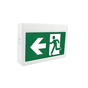 <span class=keywords><strong>Film</strong></span> indicateur remplaçable rétroéclairé Installation suspendue Ultra-fin Plastique LED Lumière LiFePO4 Signalisation de sortie de secours - Product Image 3