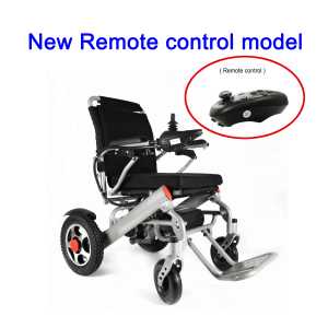 كرسي متحرك كهربائي قابل للطي بمحركين مزدوجين بقوة 500 واط مع خاصية الاستلقاء للأشخاص ذوي الإعاقة - Product Image 3