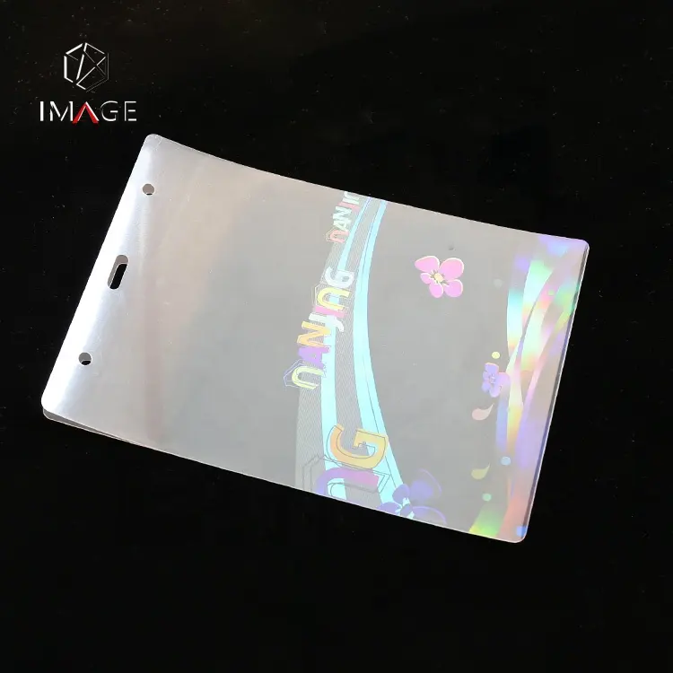 Bolsas de holograma laminadas do cartão da identificação personalizada