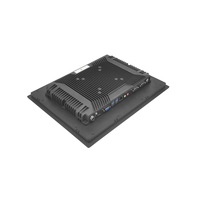 PC industriel robuste de 15 pouces avec panneau frontal intégré, étanche IP65, et large plage de température d'utilisation (-10 à 60°C)