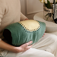 Coussin décoratif tricoté en forme de fruit pour canapé et chaise