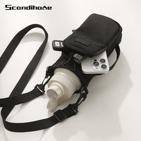 Sac à bouteille d'eau pour sports de plein air personnalisé, grande capacité, porte-gobelet bandoulière