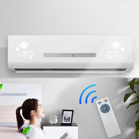 Purificateur d'air mural électrique à lampe UV, générateur d'anions, haute efficacité, télécommande, en plastique, pour toilettes, cliniques, écoles et plus encore