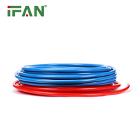IFAN OEM ODM PEX Al Pipe 1/8 ''-2'' Tuyau PEX de couleur rouge ASTM F877 Tuyau PEX B